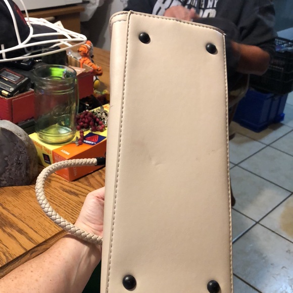 Badgley Mischka leather satchel - Picture 6 of 6